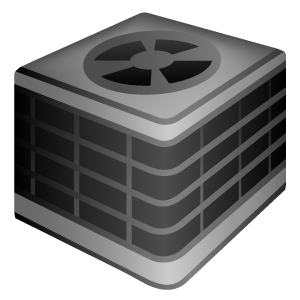 Air Conditioner HVAC product illustration