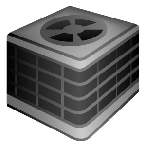 Heat Pump HVAC product illustration