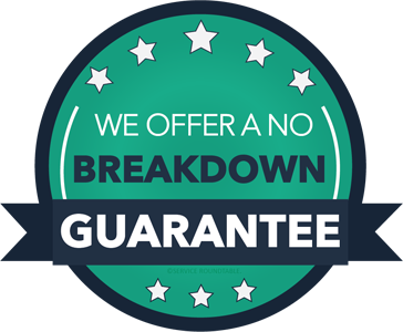 Scogin-Aire guarantee badge