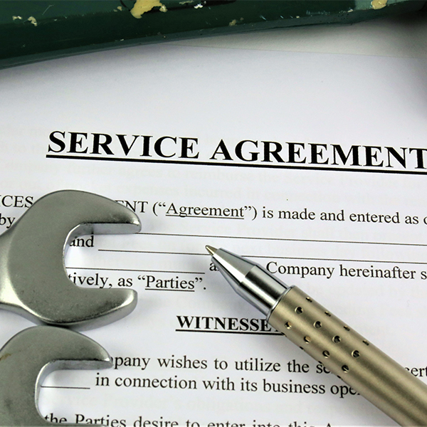HVAC service agreement