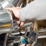 HVAC sheet metal ductwork